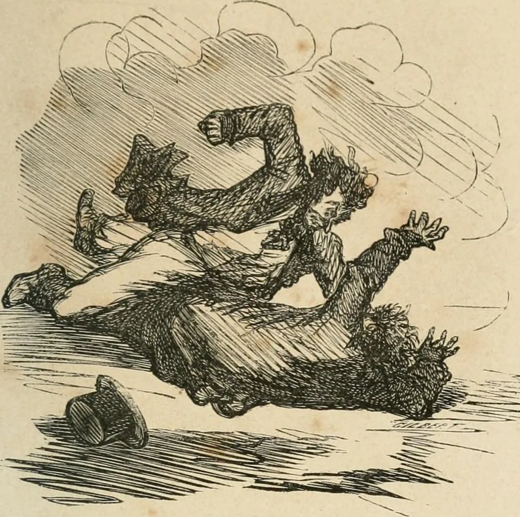 An illustration from Cham, 1853, leaf 416