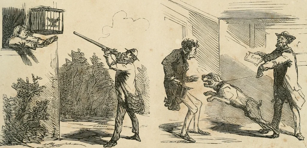 An illustration from Cham, 1853, leaf 416