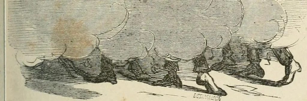 An illustration from Cham, 1853, leaf 42