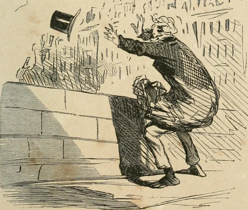 An illustration from Cham, 1853, leaf 420