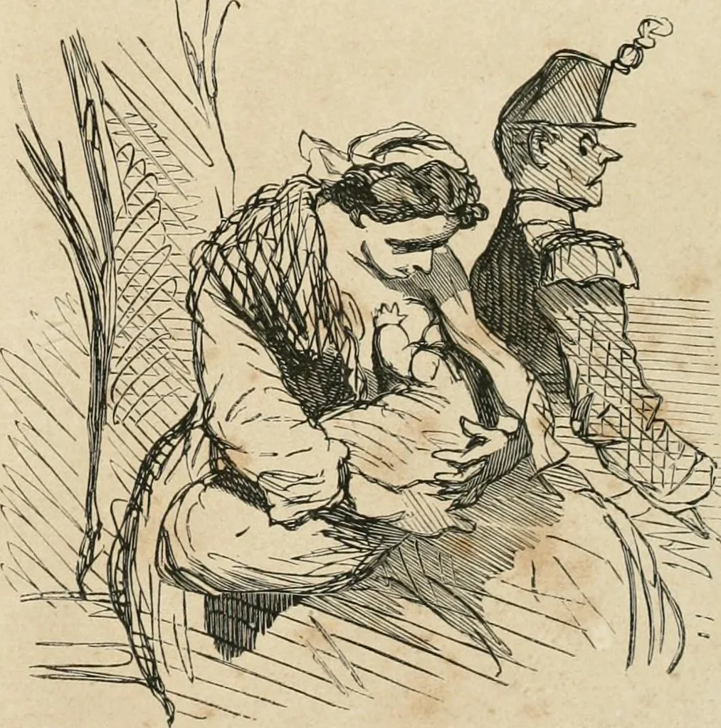 An illustration from Cham, 1853, leaf 420