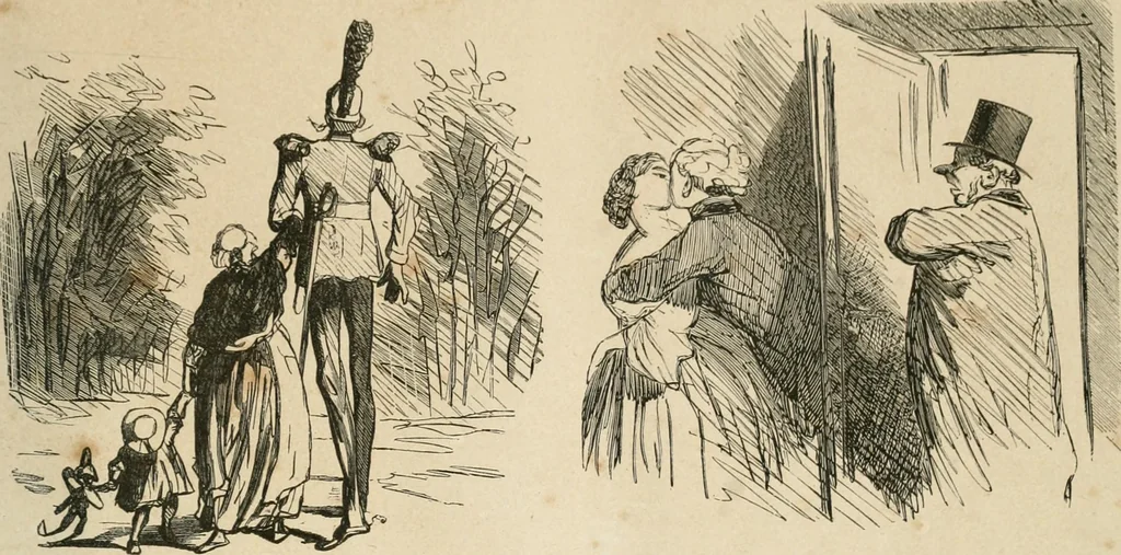 An illustration from Cham, 1853, leaf 422