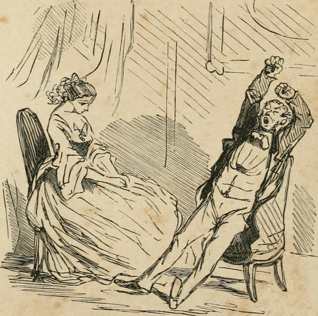 An illustration from Cham, 1853, leaf 424