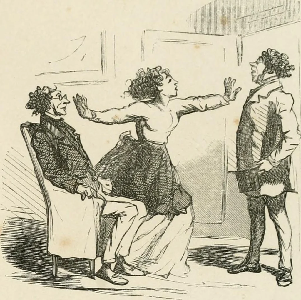 An illustration from Cham, 1853, leaf 44