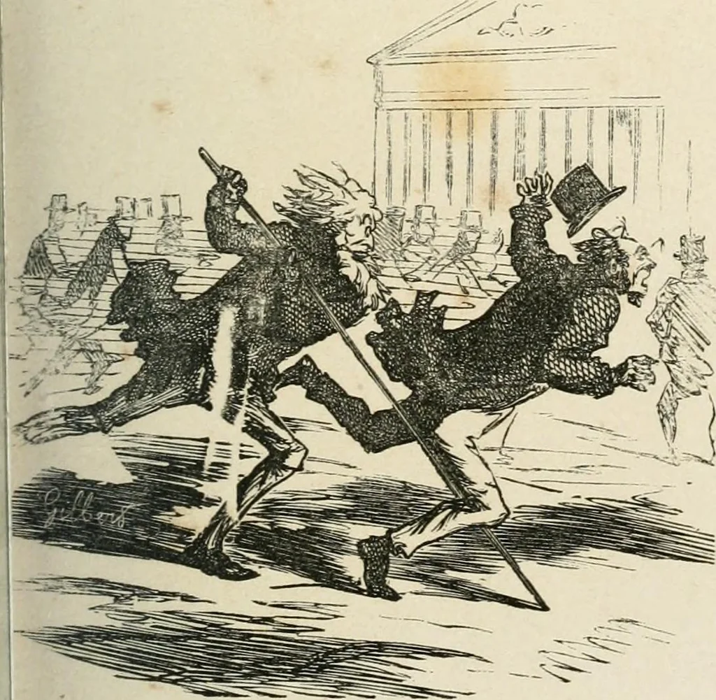 An illustration from Cham, 1853, leaf 44