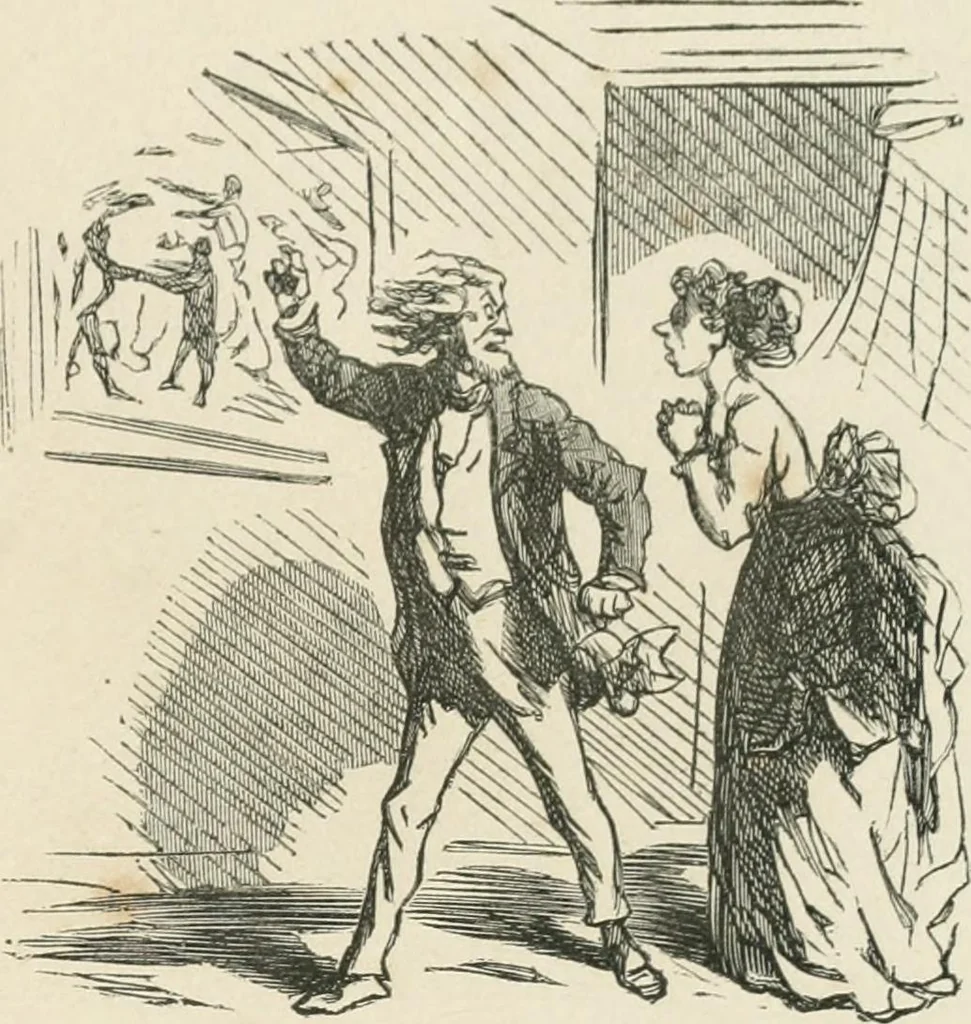 An illustration from Cham, 1853, leaf 46