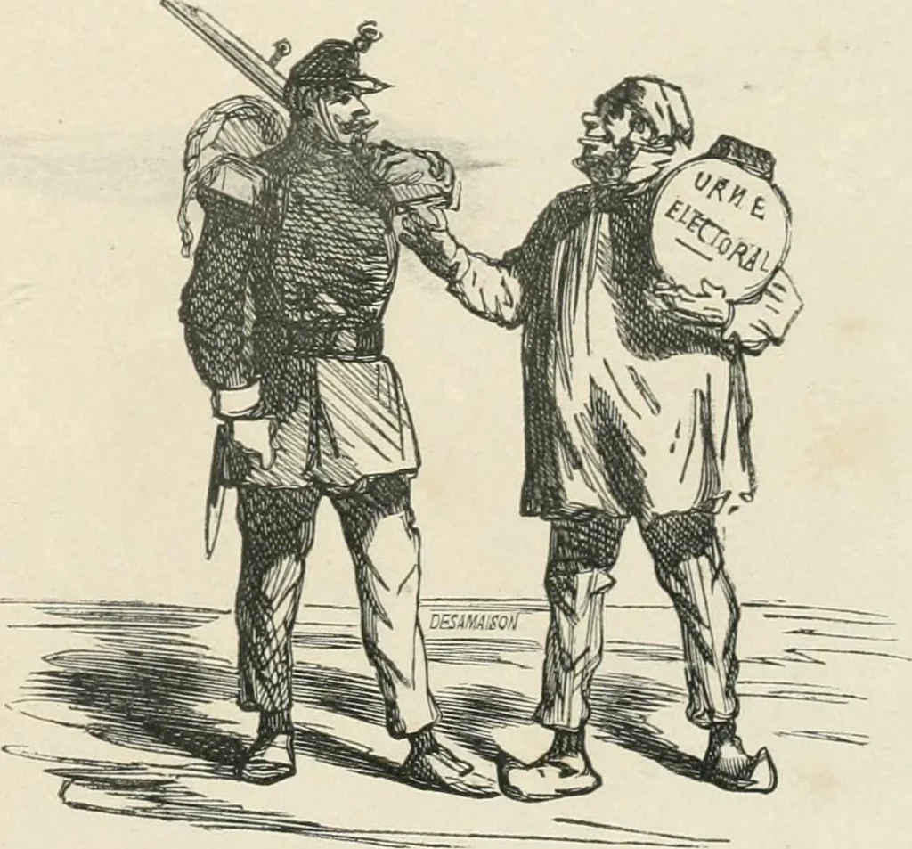 An illustration from Cham, 1853, leaf 46