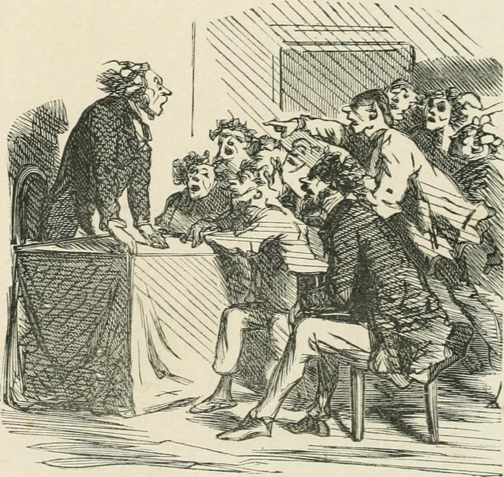 An illustration from Cham, 1853, leaf 50