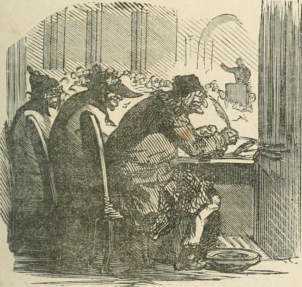 An illustration from Cham, 1853, leaf 52