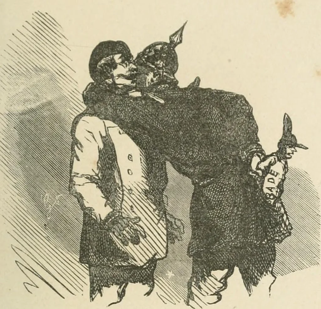An illustration from Cham, 1853, leaf 60