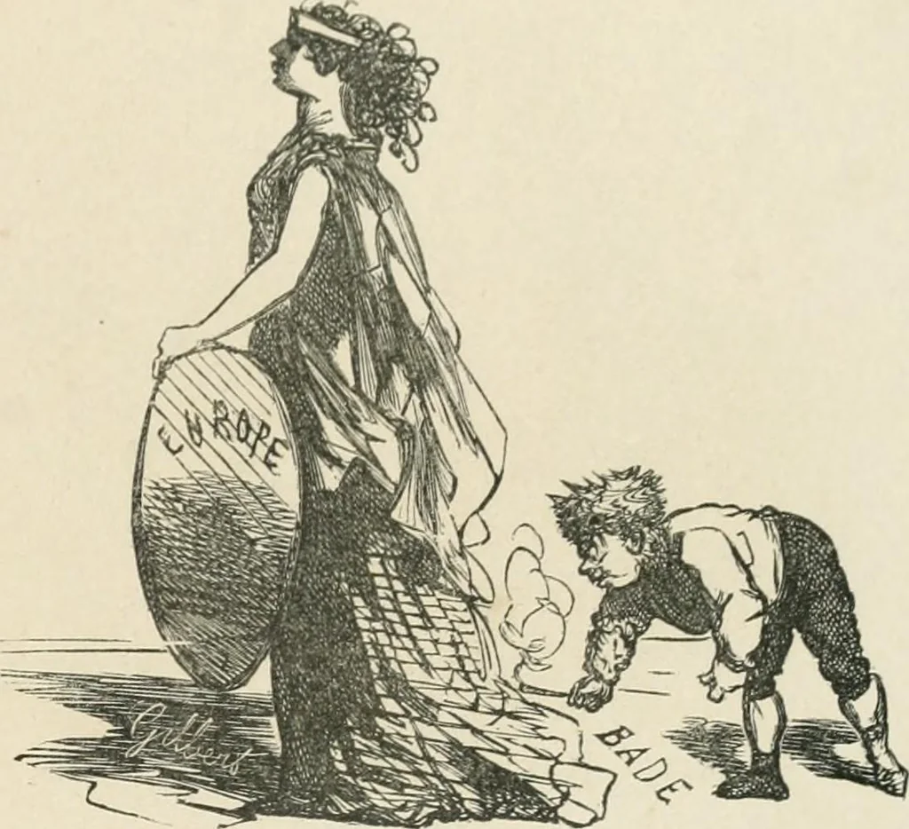 An illustration from Cham, 1853, leaf 60