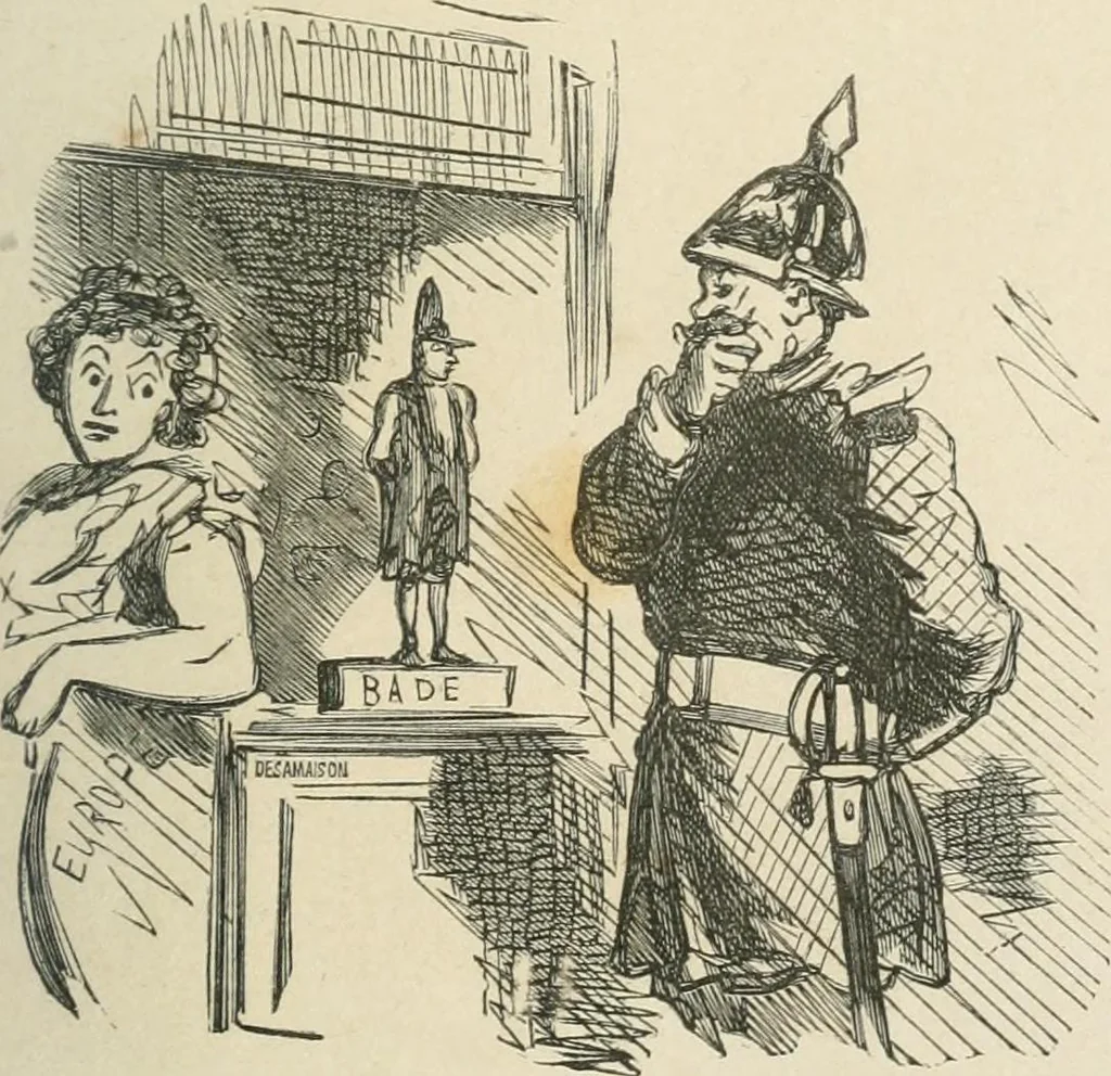 An illustration from Cham, 1853, leaf 60