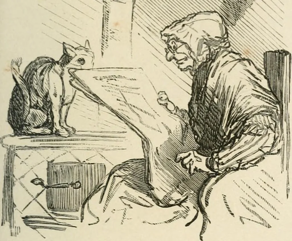 An illustration from Cham, 1853, leaf 64