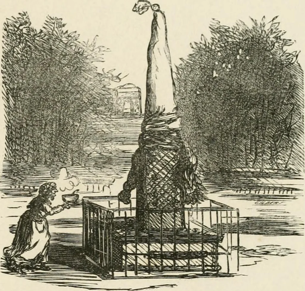 An illustration from Cham, 1853, leaf 64