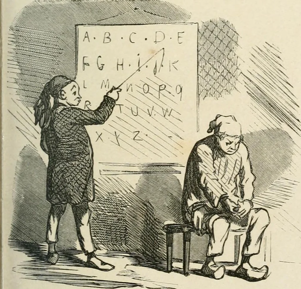 An illustration from Cham, 1853, leaf 64