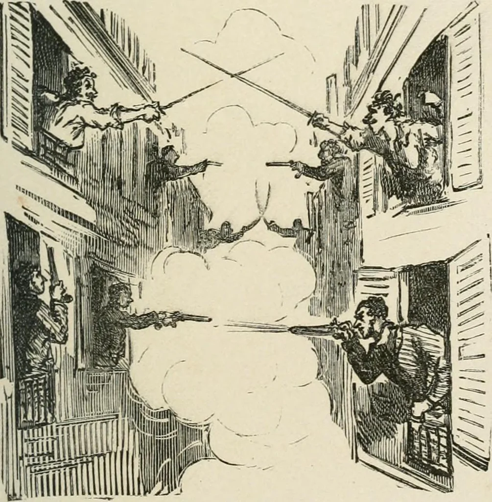 An illustration from Cham, 1853, leaf 68