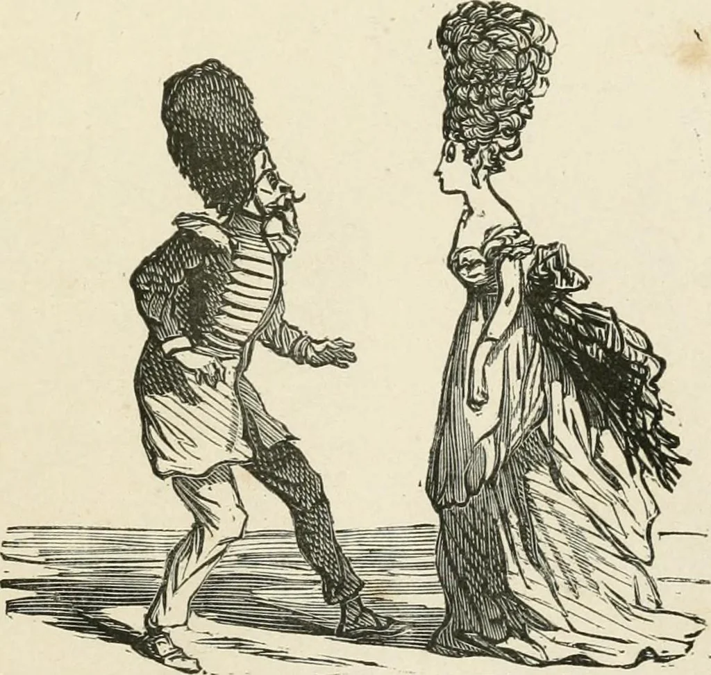 An illustration from Cham, 1853, leaf 70