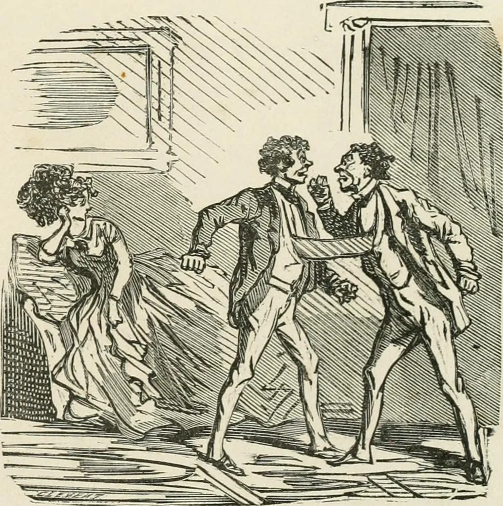 An illustration from Cham, 1853, leaf 72