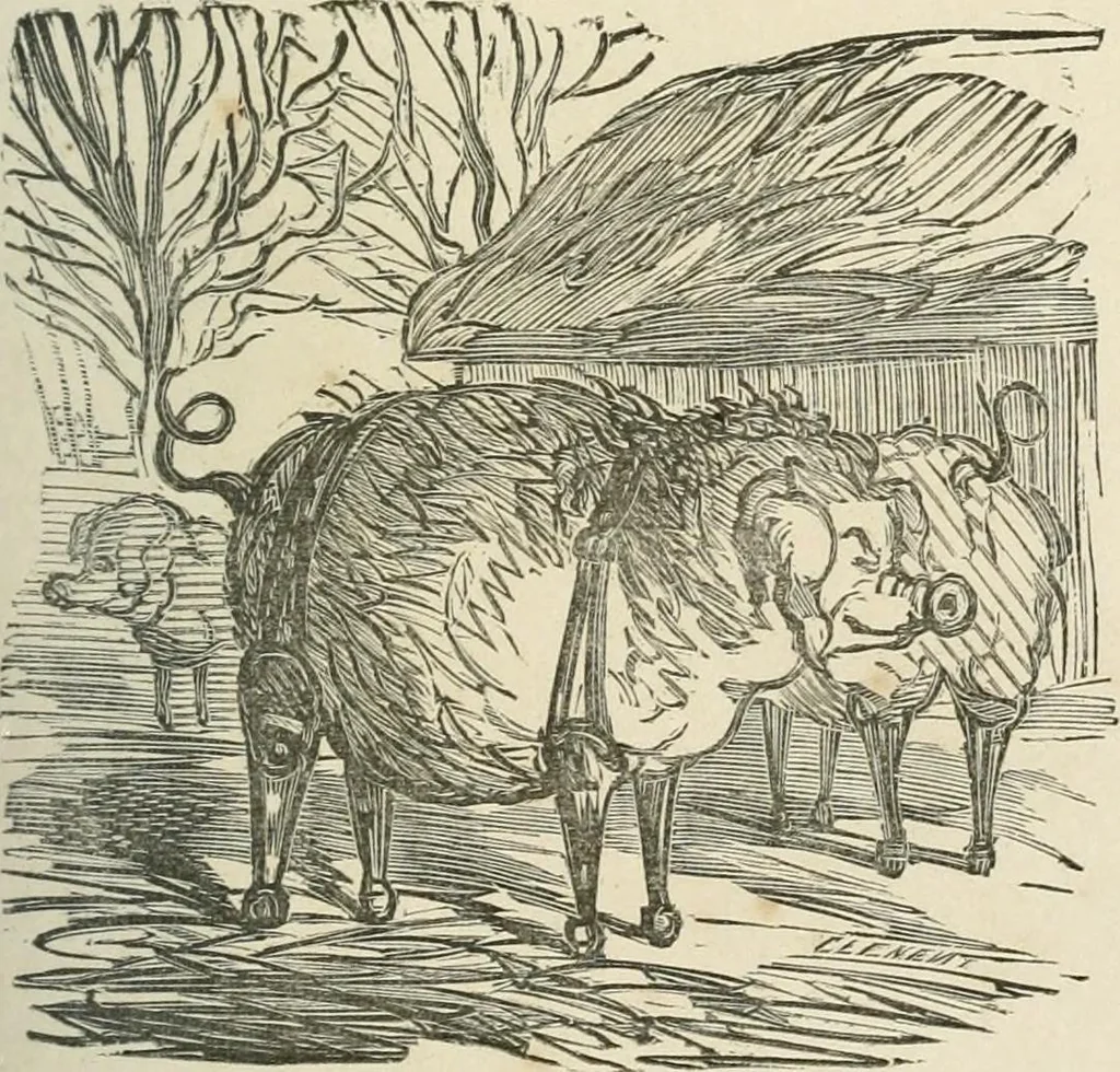 An illustration from Cham, 1853, leaf 74