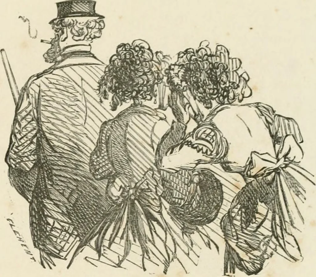 An illustration from Cham, 1853, leaf 76