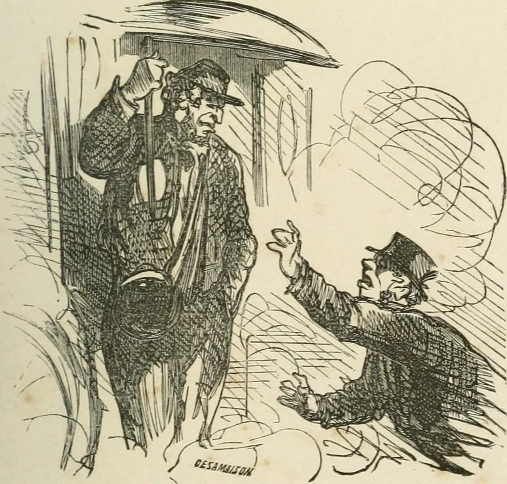 An illustration from Cham, 1853, leaf 76