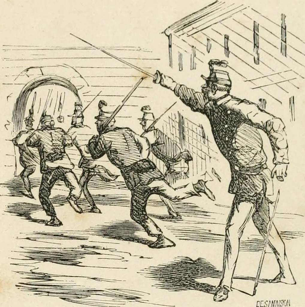 An illustration from Cham, 1853, leaf 8
