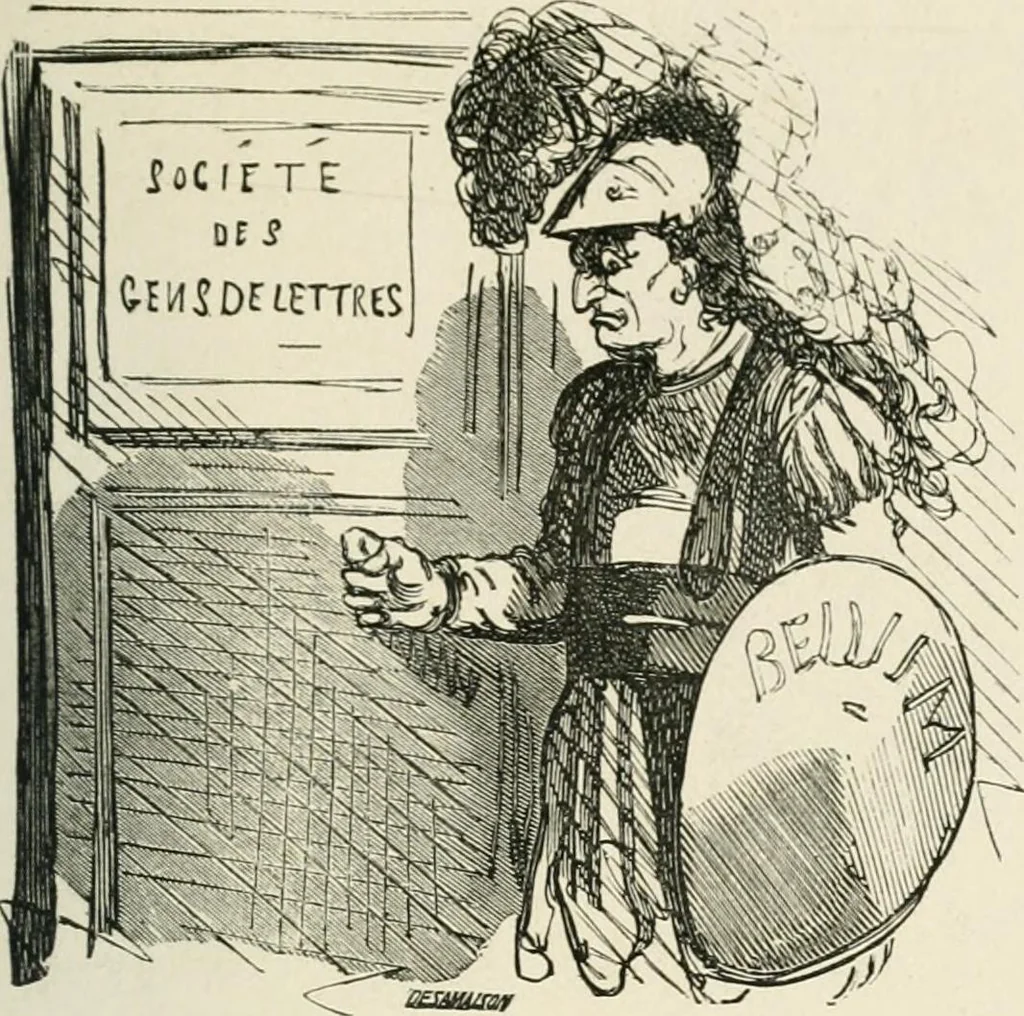 An illustration from Cham, 1853, leaf 80