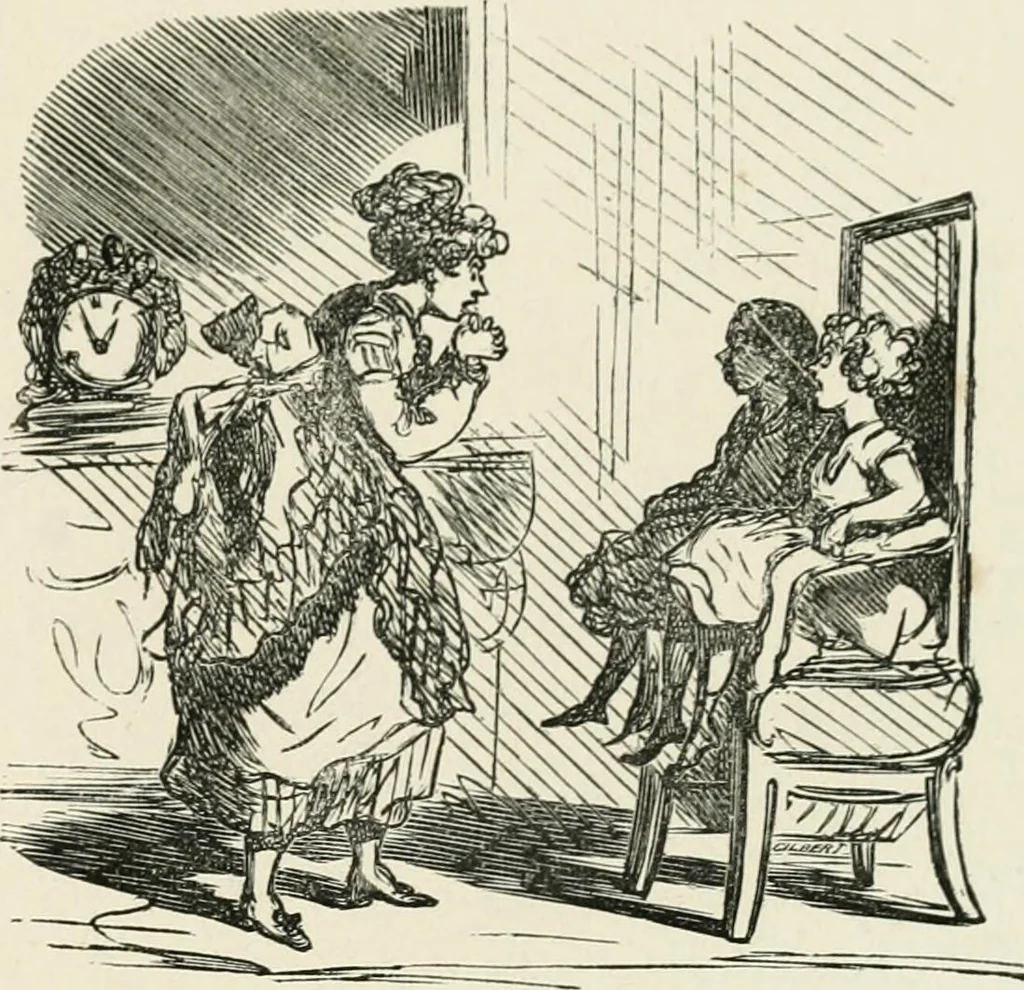 An illustration from Cham, 1853, leaf 80