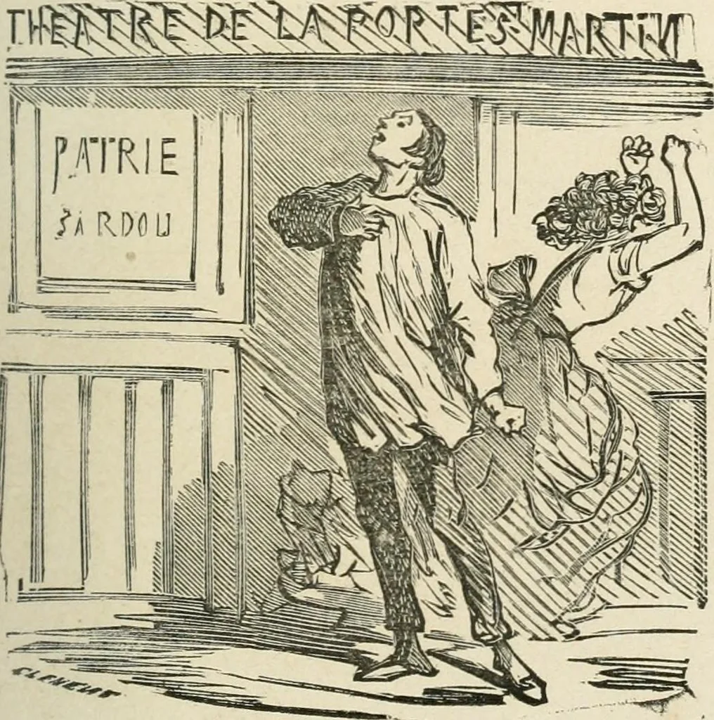 An illustration from Cham, 1853, leaf 82