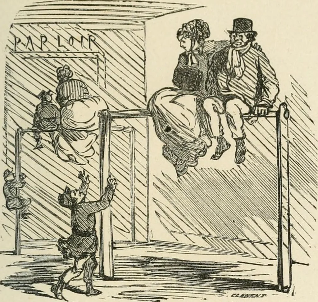 An illustration from Cham, 1853, leaf 84
