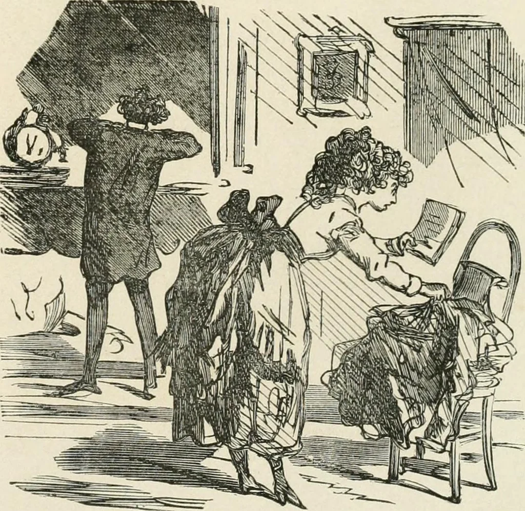 An illustration from Cham, 1853, leaf 84