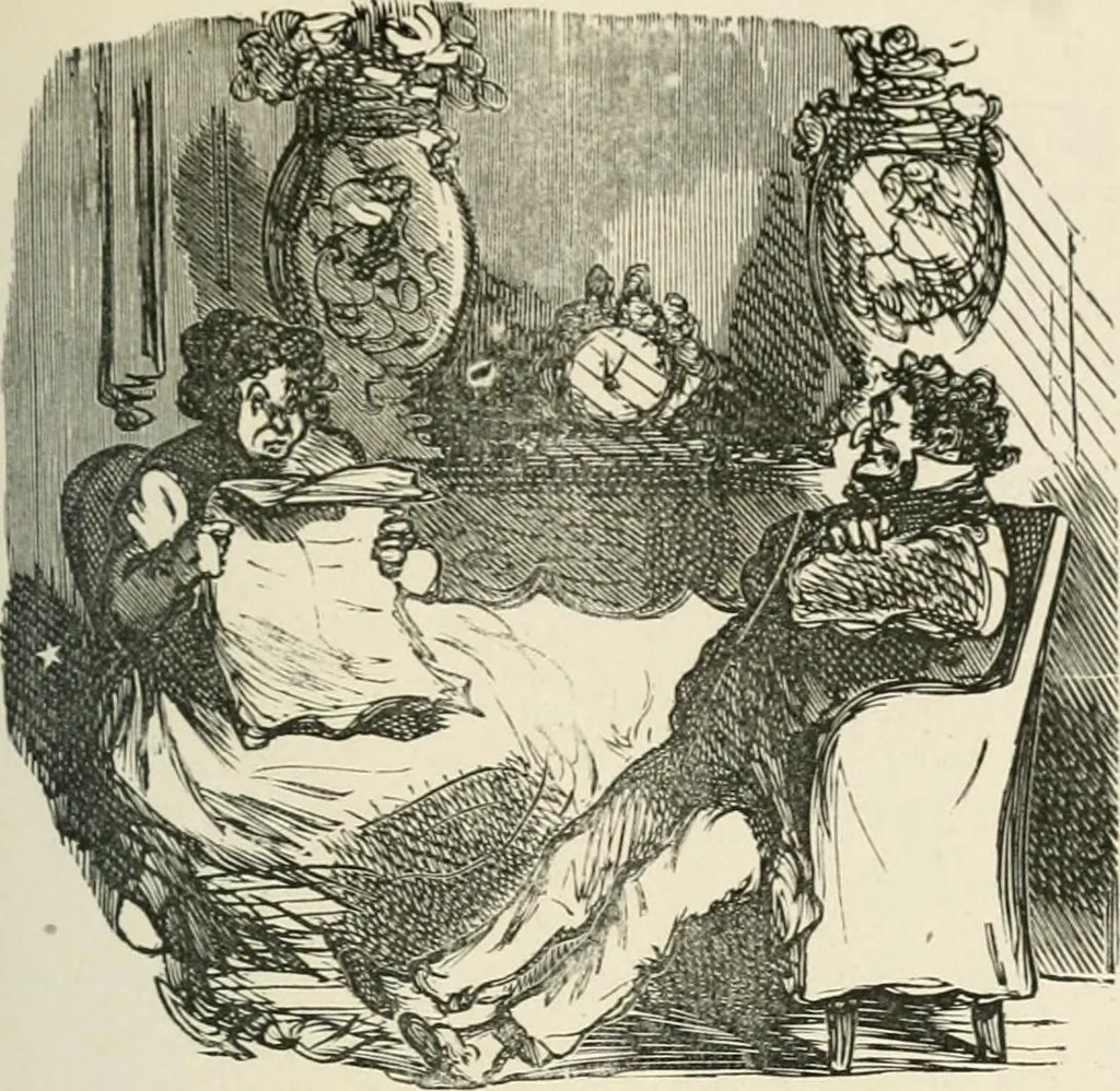 An illustration from Cham, 1853, leaf 86