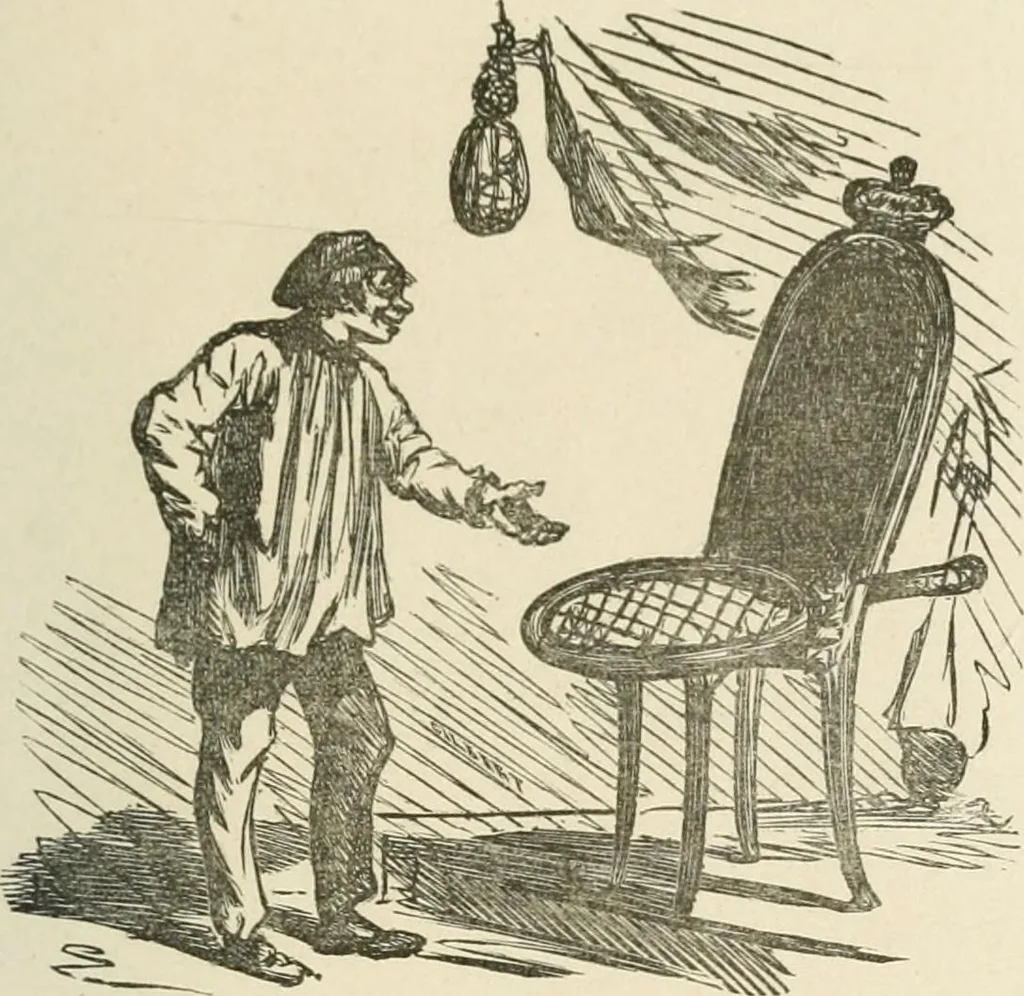 An illustration from Cham, 1853, leaf 90