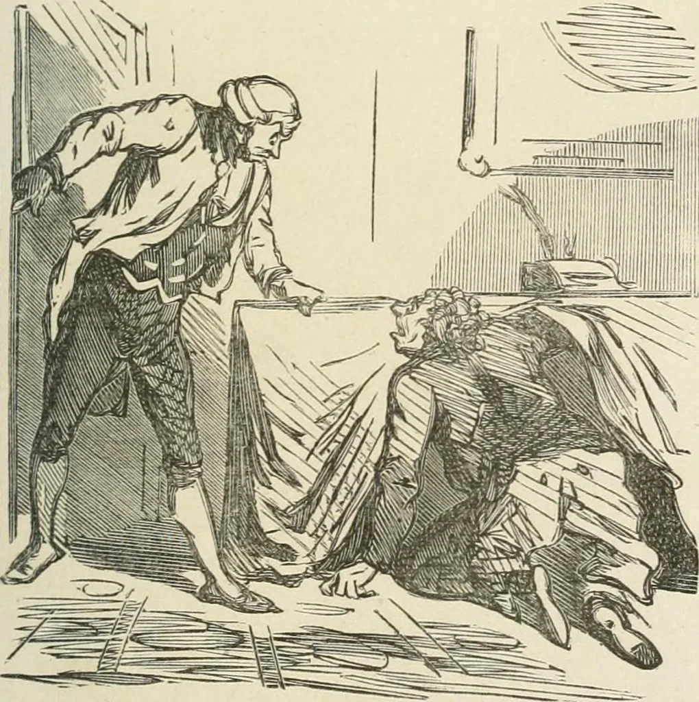 An illustration from Cham, 1853, leaf 90