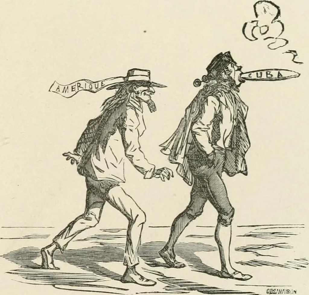 An illustration from Cham, 1853, leaf 90