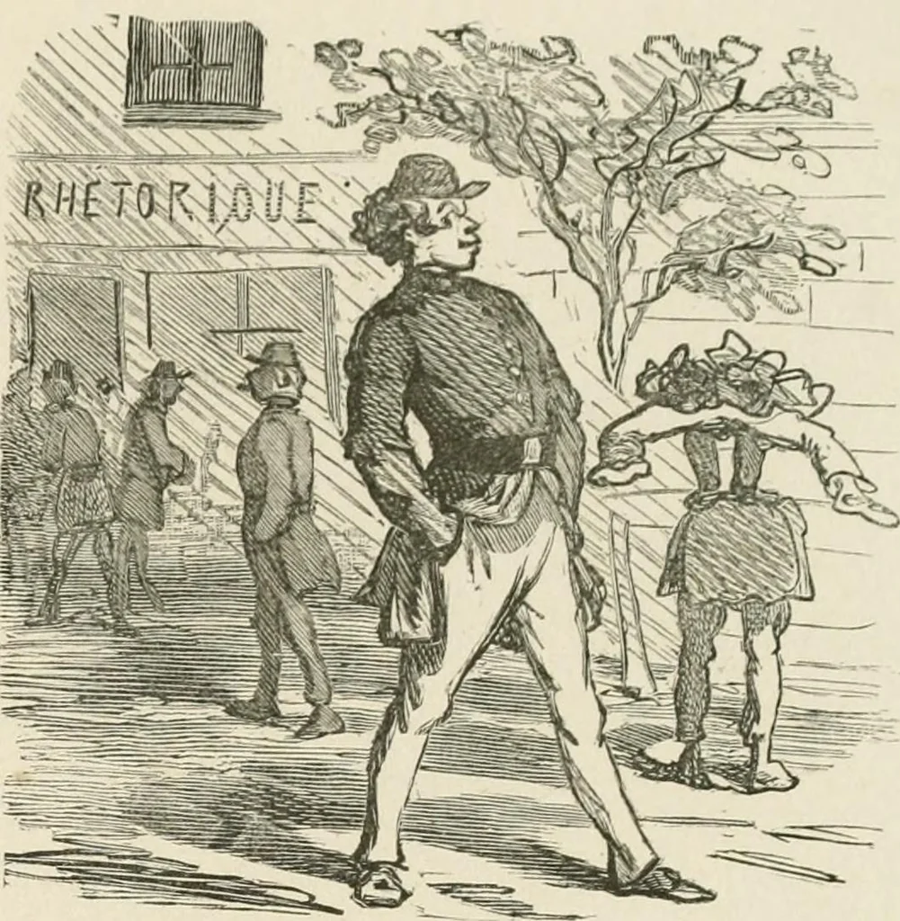An illustration from Cham, 1853, leaf 92