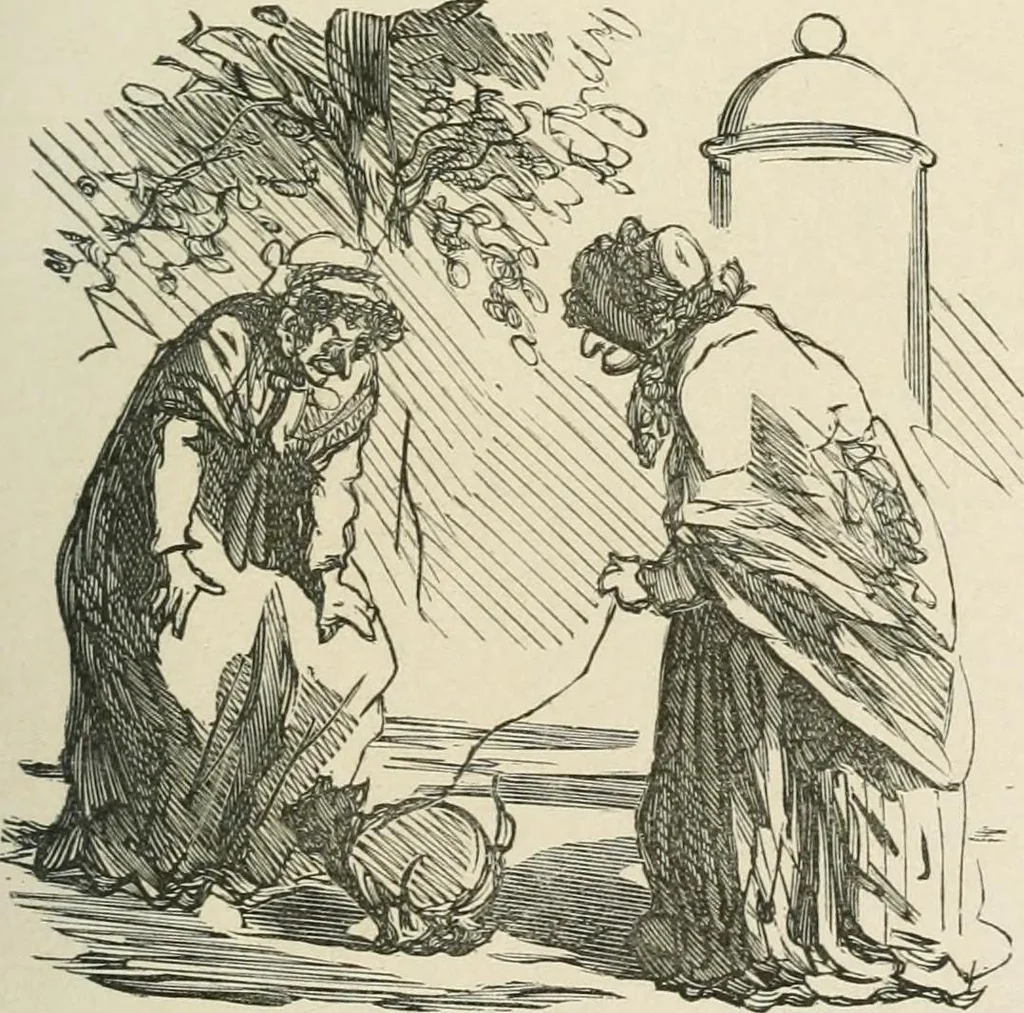 An illustration from Cham, 1853, leaf 92