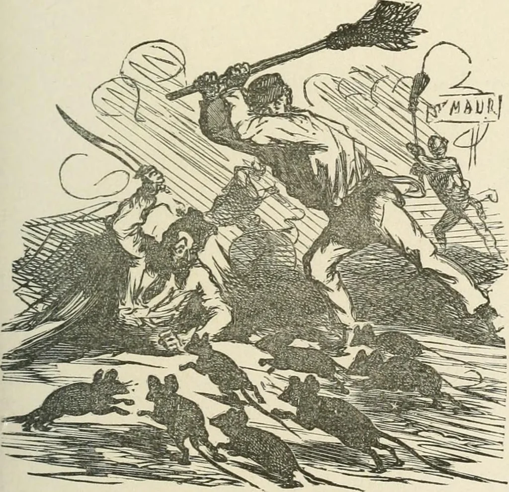 An illustration from Cham, 1853, leaf 94