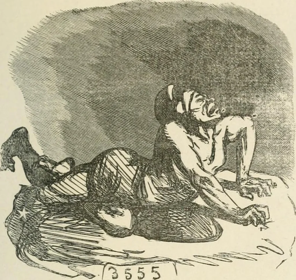 An illustration from Cham, 1853, leaf 96