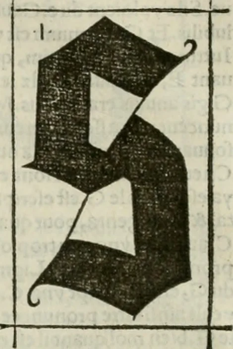 An illustration from Champ fleury : au quel est contenu lart & science de la deue & vraye proportio[n] des lettres attiques, quo[n] dit autreme[n]t lettres antiques, & vulgairement lettres romaines proportionnes selon le corps & visage humain ..., 1529, leaf 103
