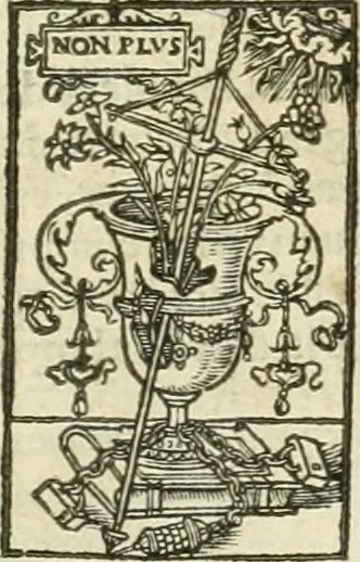 An illustration from Champ fleury : au quel est contenu lart & science de la deue & vraye proportio[n] des lettres attiques, quo[n] dit autreme[n]t lettres antiques, & vulgairement lettres romaines proportionnes selon le corps & visage humain ..., 1529, leaf 4