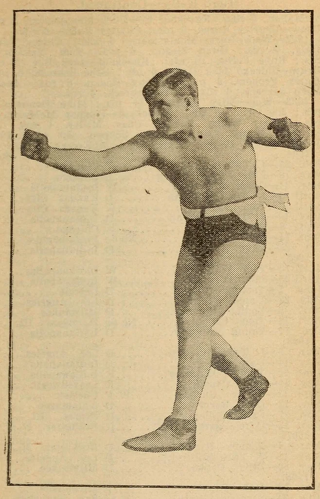 An illustration from Championship records, 1911, leaf 103