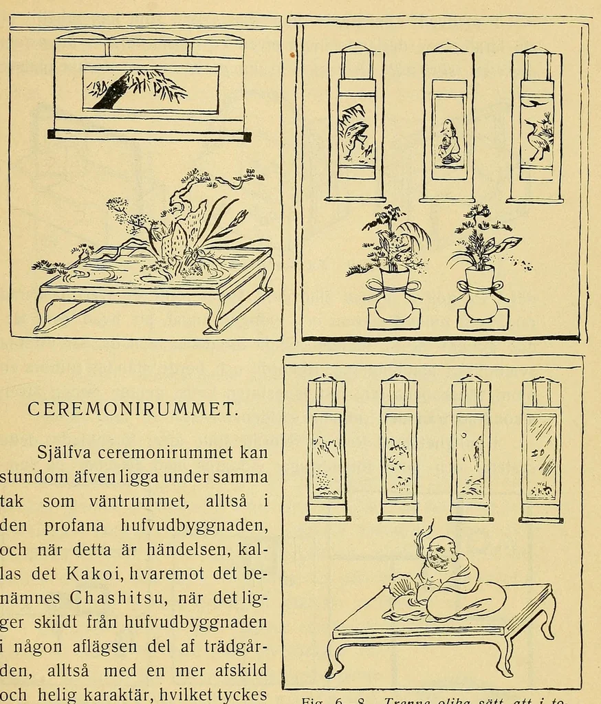 An illustration from Cha-no-yu : japanernas teceremoni, 1911, leaf 43