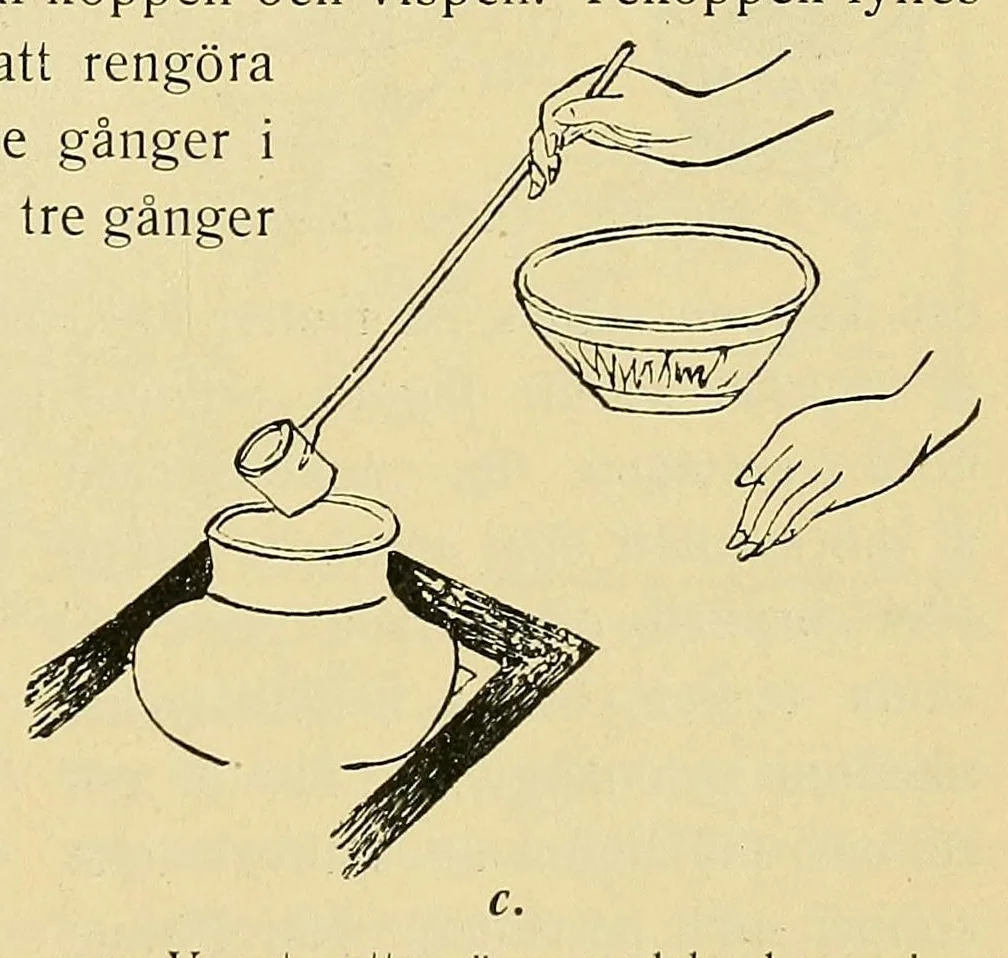 An illustration from Cha-no-yu : japanernas teceremoni, 1911, leaf 95
