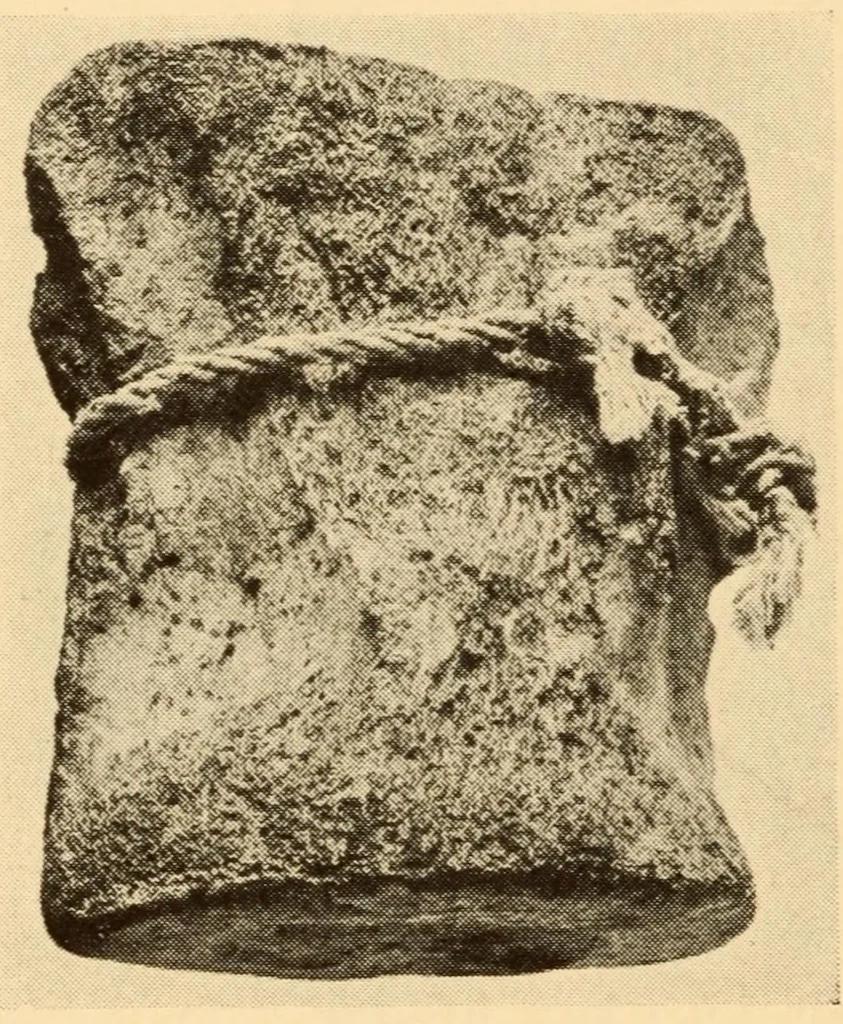 An illustration from Chapters on the ethnology of the Powhatan tribes of Virginia, 1928, leaf 162