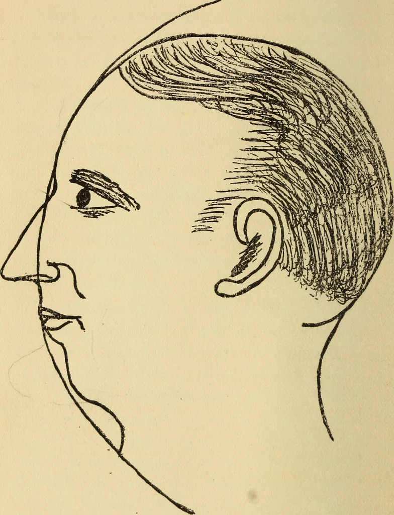 An illustration from Character analysis in condensed form, 1919, leaf 33