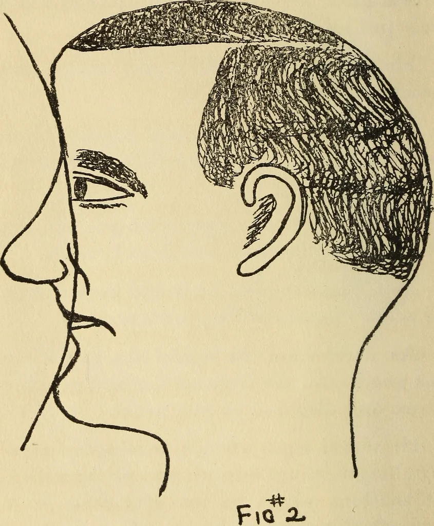 An illustration from Character analysis in condensed form, 1919, leaf 35