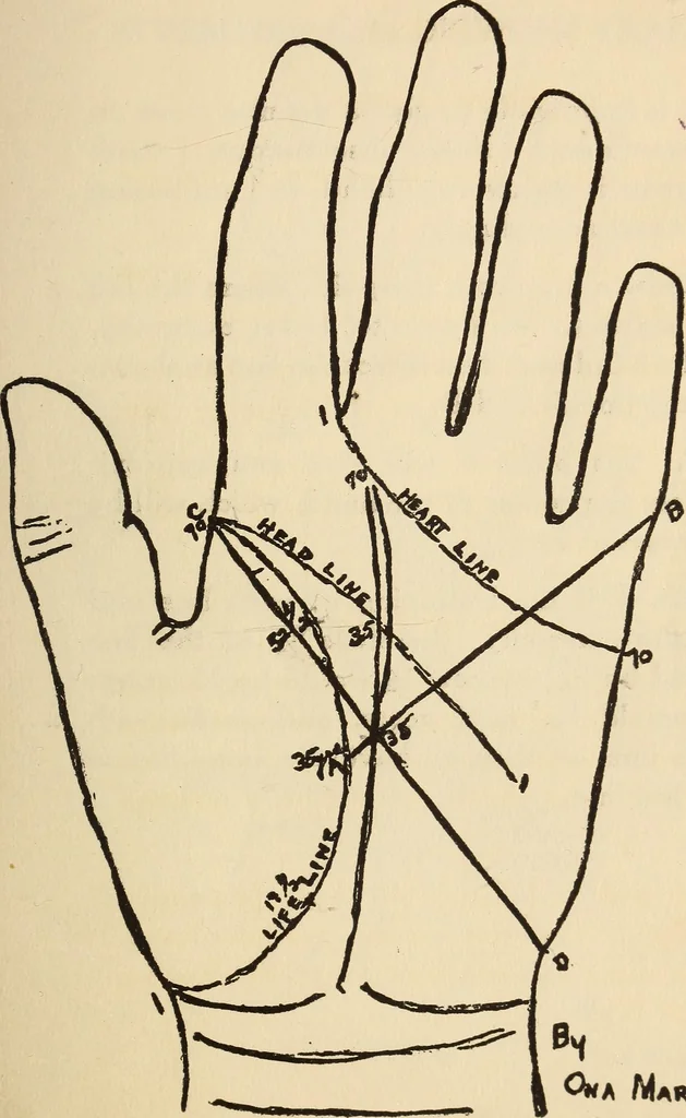 An illustration from Character analysis in condensed form, 1919, leaf 86