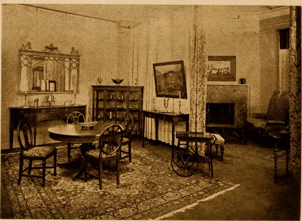 An illustration from Character and individuality in decorations and furnishings., 1913, leaf 23