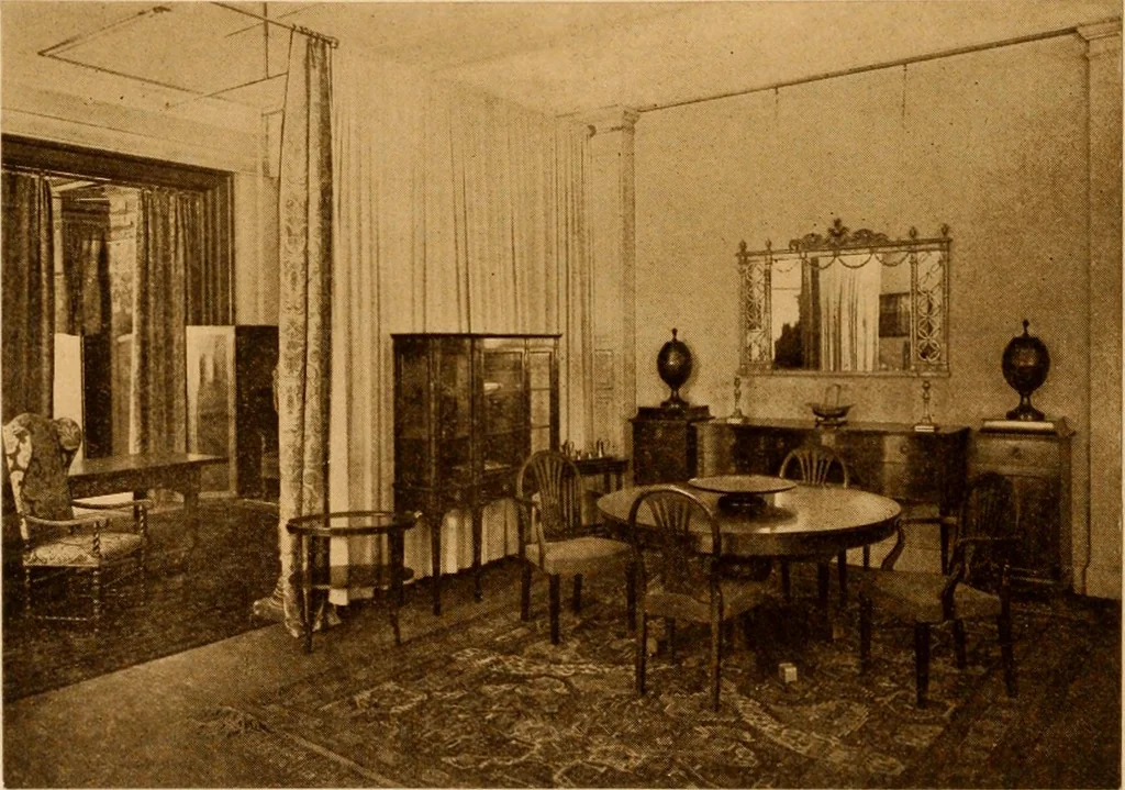 An illustration from Character and individuality in decorations and furnishings., 1913, leaf 23